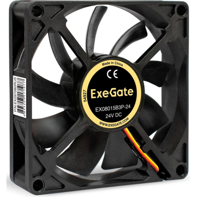 Вентилятор 24В DC EXEGATE EX08015B3P-24